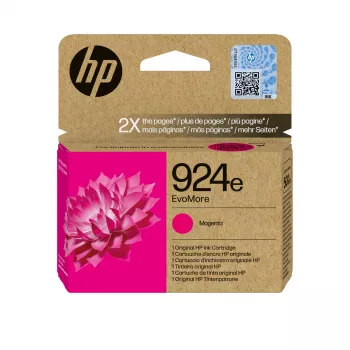 HP 924e EvoMore Original rašalo kasetė, purpurinė