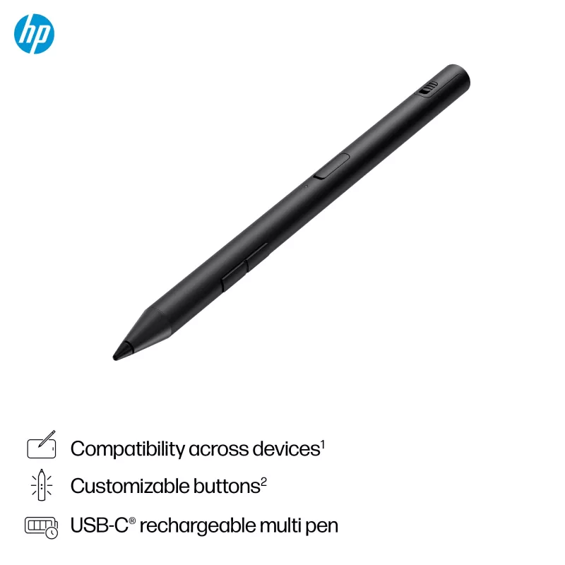 HP 705 įkraunama kelių protokolų rašiklis, juoda spalva