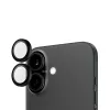 PanzerGlass ® Hoops® fotoaparato lęšio apsauga juoda iPhone 16 | 16 Plus