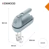 Kenwood HMP40.000GY rankinis plaktuvas 350 W mėlynas