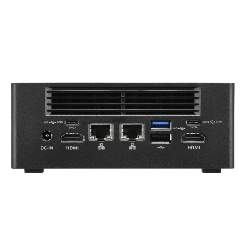 Shuttle Nano PC NT10H5, Intel Core Ultra 5 125H, Intel Arc grafika, 2xHDMI, 2xUSB 4.0 (DP), 2x2.5Gbit LAN, su VESA 24/7 nuolatiniam darbui