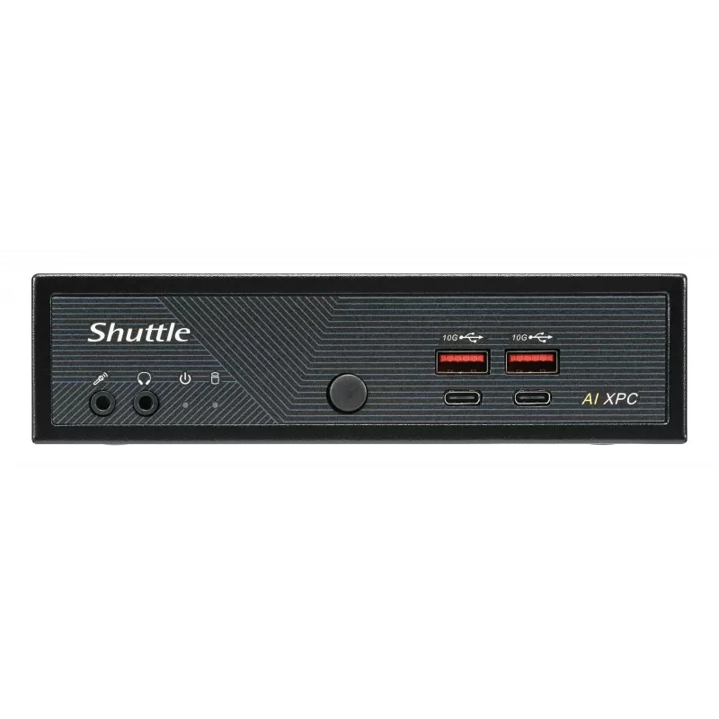 Shuttle DN11H9 Intel Core Ultra 9 185H, Intel Arc grafika, 2xHDMI, 2x DP, 4x 2.5 Gbit LAN, VESA, 24/7 darbui