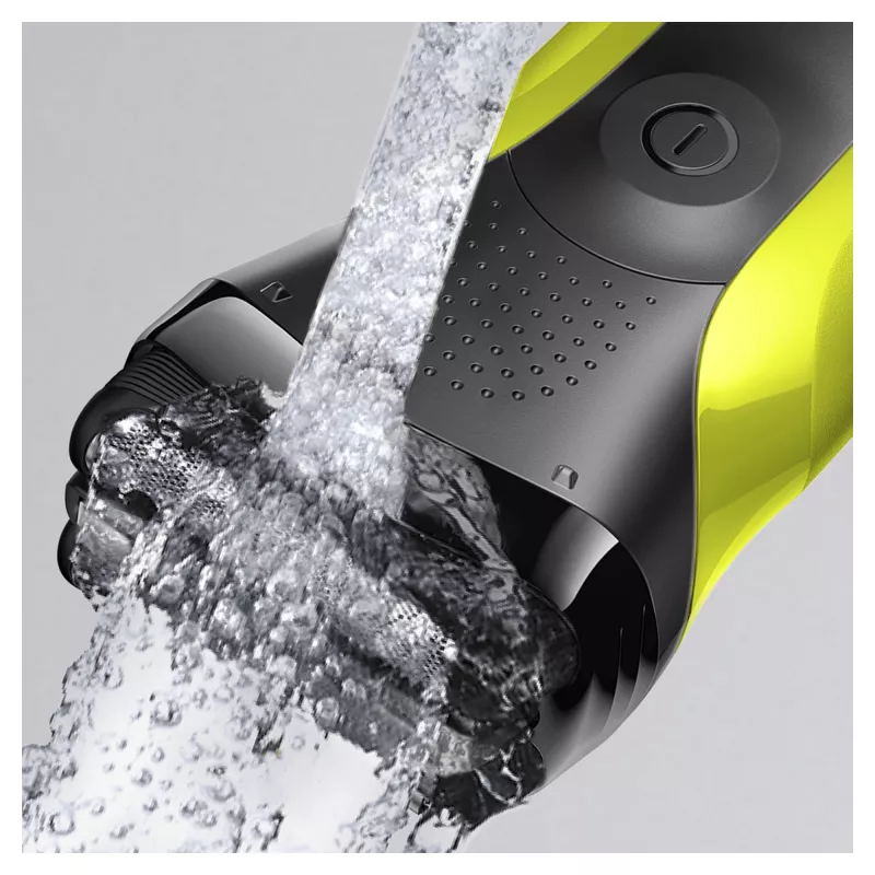 Braun Series 3 Shave&Style 300BT elektrinis skustuvas, vyriškas, juodas/žalias