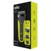Braun Series 3 Shave&Style 300BT elektrinis skustuvas, vyriškas, juodas/žalias