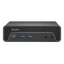 Shuttle Nano PC NE10N, Intel N 100, 1x HDMI, 1x DP, 6x USB, 1x LAN, be ventiliatoriaus, 24/7 darbui, su VESA laikikliu