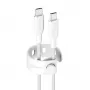 PanzerGlass empower™ by ® Racing USB-C į USB-C laidas 60W | USB 2.0 | 2 m | sidabrinė balta