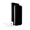 PanzerGlass empower™ by ® Turbo 45W įkroviklis su 2× USB-C | EU kištukas | sidabriškai balta