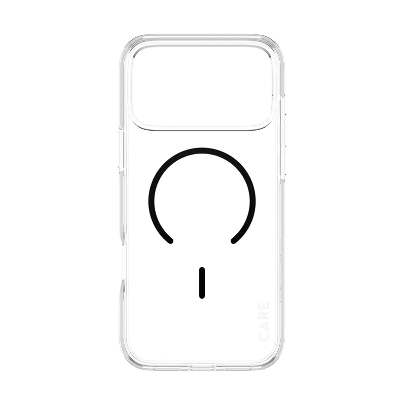 PanzerGlass CARE™ by ® Urban Explorer Dėklas Skaidrus su Juodu MagSafe iPhone 17 Pro Max