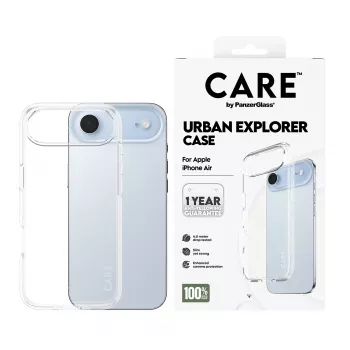 PanzerGlass CARE™ by ® Urban Explorer Dėklas Skaidrus iPhone Air