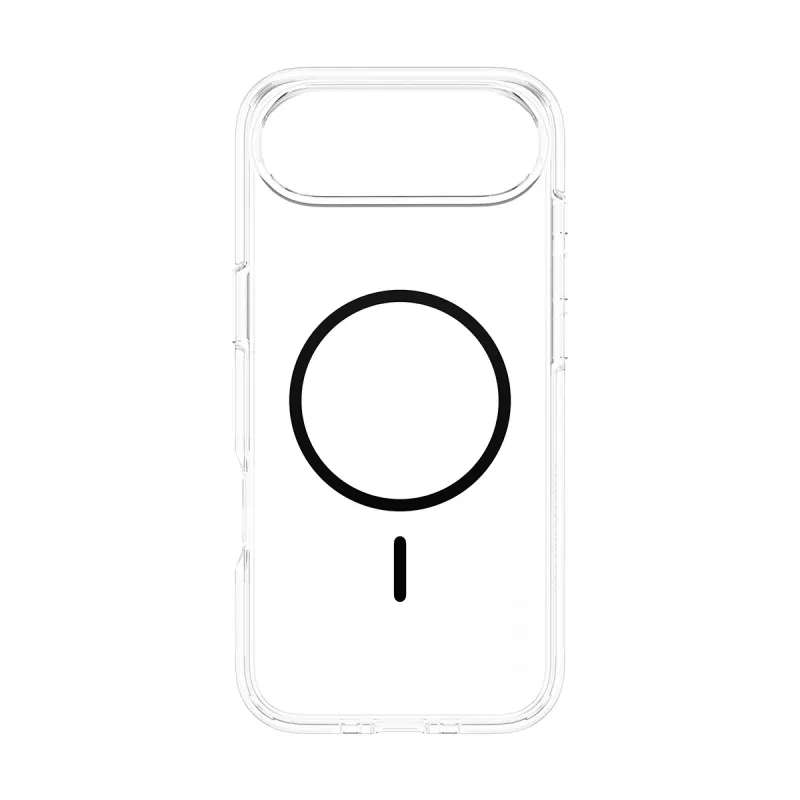 PanzerGlass CARE by Flagship Case permatas dėklas iPhone 17 Air skaidrus Urban Explorer Black MagSafe