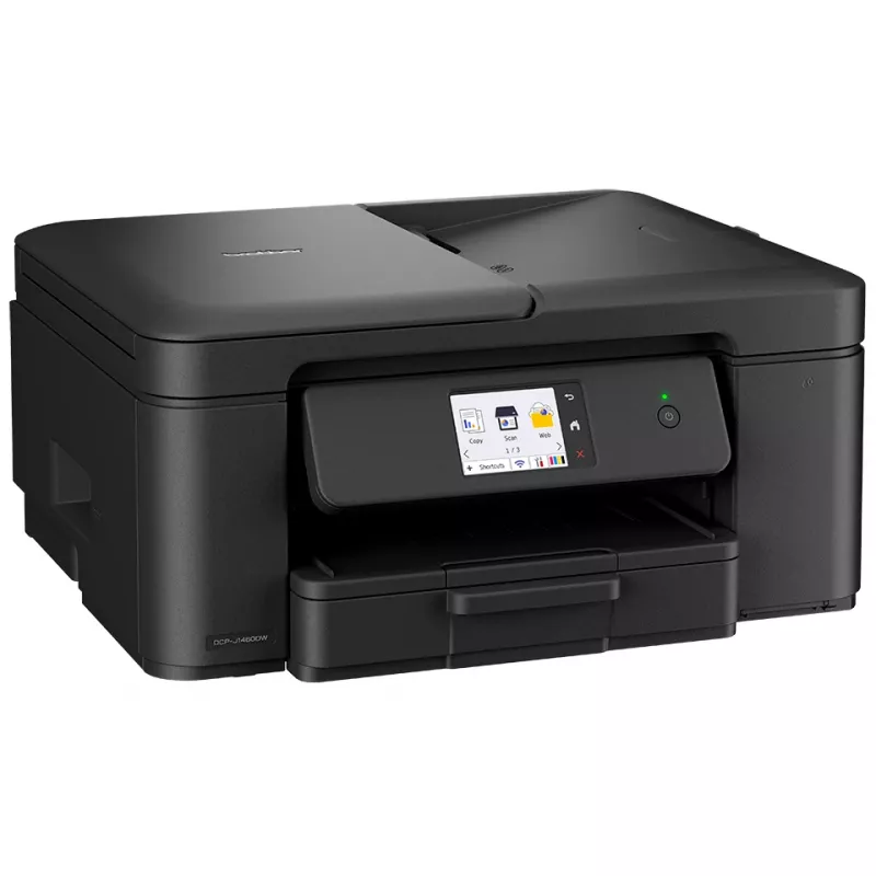 Brother 3 viename kompaktiškas belaidis rašalinis spausdintuvas DCP-J1460DW, spalvotas spausdinimas, 1200 x 6000 DPI, spalvotas kopijavimas, A4, juodas