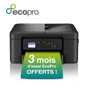 Brother DCP-J1360DW 3-in-1 kompaktiškas belaidis rašalinis spausdintuvas, spalvotas spausdinimas, 1200 x 6000 DPI, spalvotas kopijavimas, A4, juodas