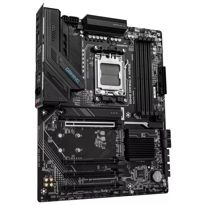Motininė plokštė GIGABYTE B840 GAMING X WIFI6E, AMD B550, lizdas AM5, ATX
