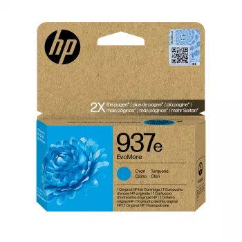 HP 937e EvoMore Cyan Original rašalo kasetė