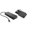 USB-C stotelė ir nešiojamojo kompiuterio įkroviklis HP 9H0H9AA#ABB kompaktiškas dizainas universalus ryšys