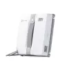 Langų valytuvas Ecovacs WINBOT MINI – su siurbimu, baterija Li‑Ion, minimalus langas 22×25 cm, 1,3 kg, 215×215×55 mm, pilka/balta