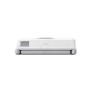 Langų valytuvas Ecovacs WINBOT MINI – su siurbimu, baterija Li‑Ion, minimalus langas 22×25 cm, 1,3 kg, 215×215×55 mm, pilka/balta