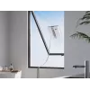 Langų valytuvas Ecovacs WINBOT MINI – su siurbimu, baterija Li‑Ion, minimalus langas 22×25 cm, 1,3 kg, 215×215×55 mm, pilka/balta
