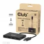 CLUB3D Quad DisplayPort Hub – 4 x 4K raiška @ 30Hz, MST palaikymas