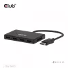 CLUB3D Quad DisplayPort Hub – 4 x 4K raiška @ 30Hz, MST palaikymas