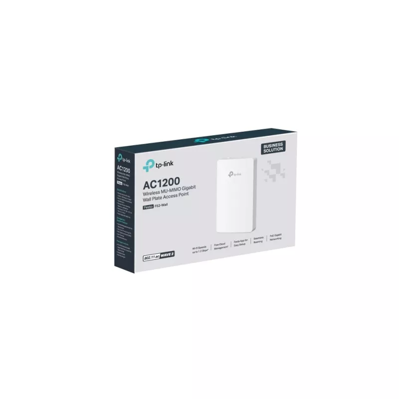 TP-Link Festa F52-Wall belaidis prieigos taškas 1200 Mbit/s baltas, PoE