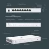 TP-Link Festa FS308G 8 prievadų valdomas L2/L2+ Gigabit Ethernet PoE jungiklis baltas