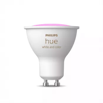 Philips Hue White and colour ambience GU10 – protingas prožektorius
