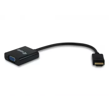 Equip HDMI į VGA adapteris, HDMI A tipo (standartinis), VGA (D-Sub), vyriškas, moteriškas, tiesus, tiesus