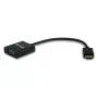 Equip HDMI į VGA adapteris, HDMI A tipo (standartinis), VGA (D-Sub), vyriškas, moteriškas, tiesus, tiesus