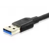Equip USB 3.0 Type C į Type A laidas, 0,5 m, juodas