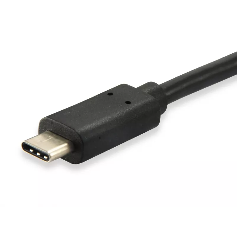 Equip USB 3.0 Type C į Type A laidas, 0,5 m, juodas
