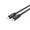Equip USB 3.2 Gen 1x1 Type-C į C laidas, vyriškas/vyriškas, 2 m, juodas