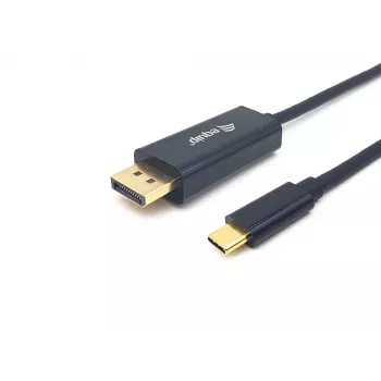 Equip USB-C į DisplayPort laidas, vyriškas/vyriškas, 2,0 m, 4K/60Hz