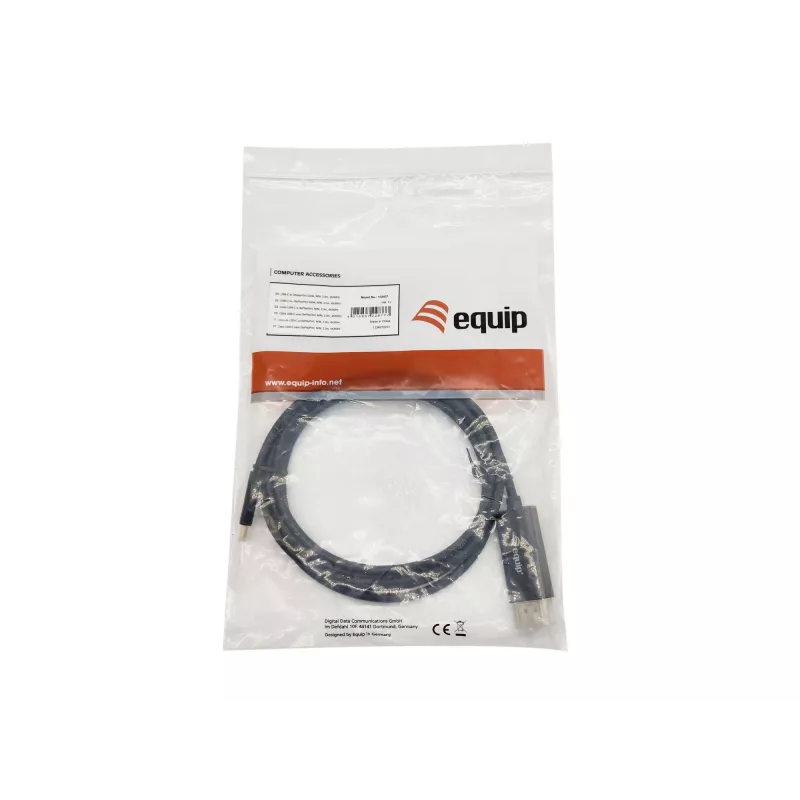 Equip USB-C į DisplayPort laidas, vyriškas/vyriškas, 2,0 m, 4K/60Hz