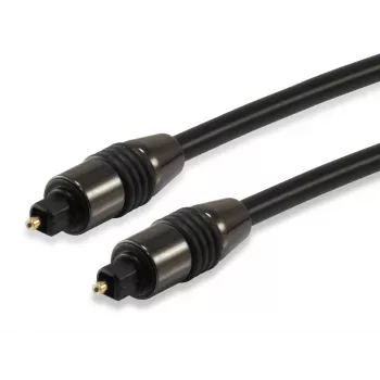 Equip TOSLINK optinis SPDIF skaitmeninis garso kabelis, 1,8 m, juodas