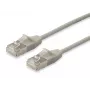 EQUIP Cat.6A F/FTP plonas jungiamasis kabelis RJ-45 2m smėlio spalvos