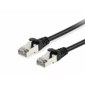 Patch laidas Equip Cat.6A S/FTP RJ-45 25m Juodas