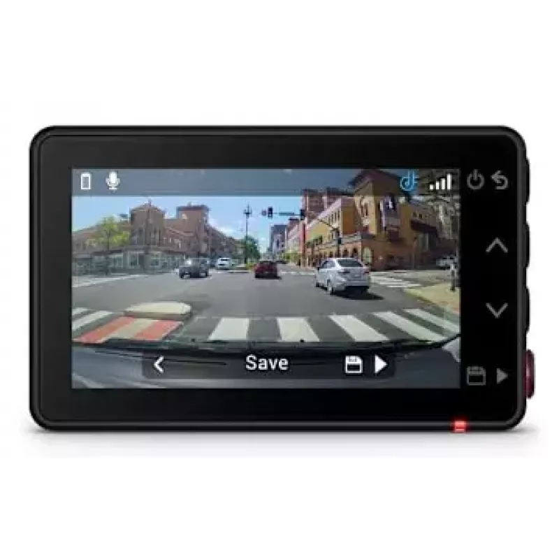 Automobilinis vaizdo registratorius Garmin Dash Cam X210, 2560×1440 Quad HD, 140° matymo kampas, GPS, Wi‑Fi, jutiklinis ekranas, baterija 20 min, USB‑C