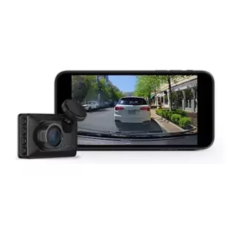 Automobilinis vaizdo registratorius Garmin Dash Cam X210, 2560×1440 Quad HD, 140° matymo kampas, GPS, Wi‑Fi, jutiklinis ekranas, baterija 20 min, USB‑C