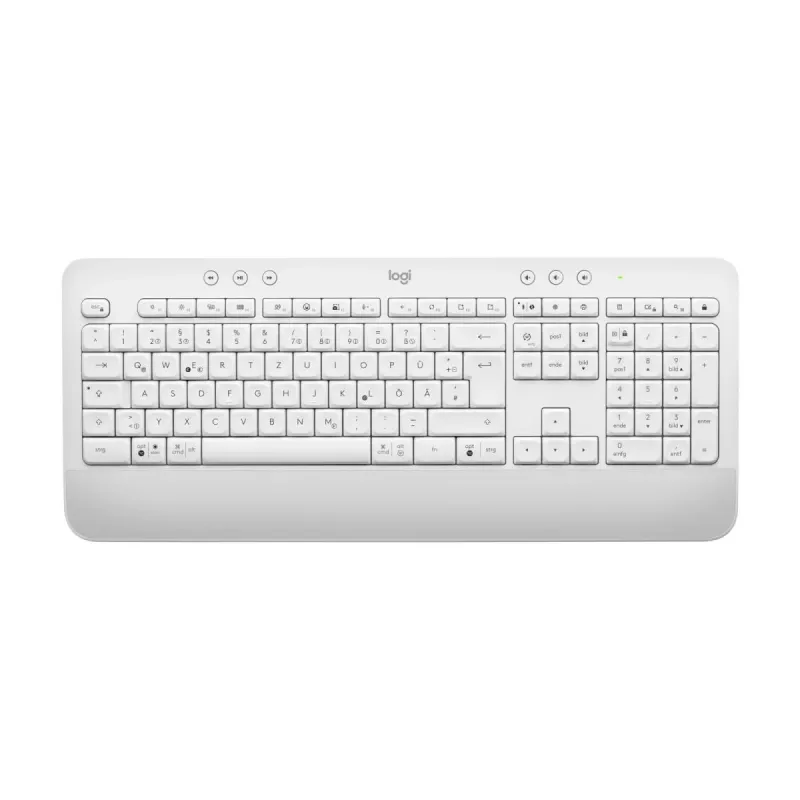 LOGITECH Signature MK650 Combo For Business - Baltas - QWERTZ Vokiškas