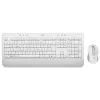 LOGITECH Signature MK650 Combo For Business - Baltas - QWERTZ Vokiškas