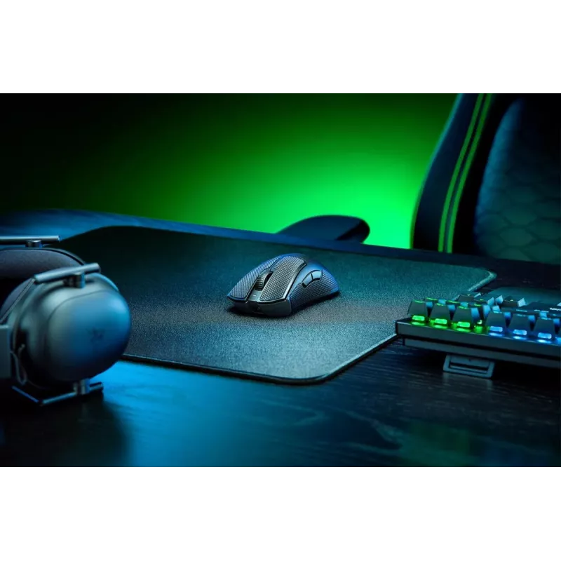 RAZER Deathadder V3 Pro ergonominė belaidė / laidinė žaidimų pelė juoda