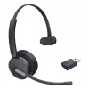 Yealink WH64 Hybrid Mono Teams Ausinės Belaidės Antgalvės Biuro/Skambučių Centro Micro-USB Juodos