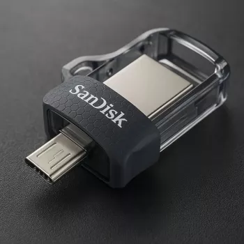 WESTERN DIGITAL SanDisk Ultra Dual Drive M3.0 – 32GB USB atmintukas – micro-USB / USB 3.0