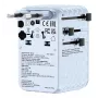 Verbatim Charge 'n' Travel 100W Universal kelioninis adapteris su įtraukiamu kabeliu Mėlyna