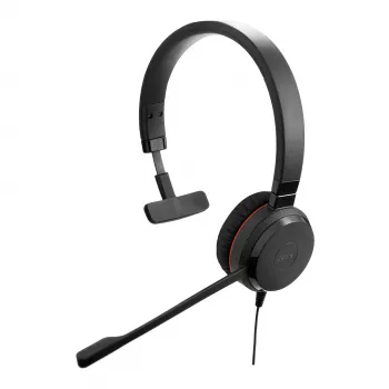Jabra EVOLVE 30 II UC Mono, laidinis, 150–7000 Hz, biurui/skambučių centrui, 142 g, ausinės, juodos