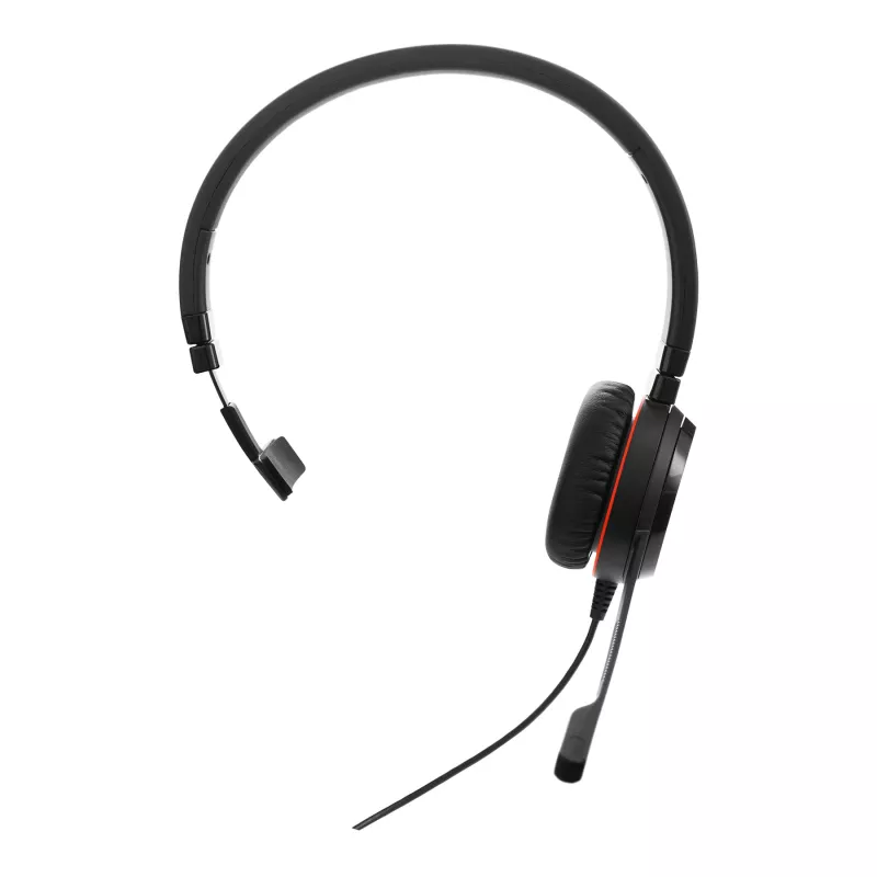 Jabra EVOLVE 30 II UC Mono, laidinis, 150–7000 Hz, biurui/skambučių centrui, 142 g, ausinės, juodos