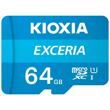 KIOXIA EXCERIA Micro SD atminties kortelė - Full HD - 64 GB