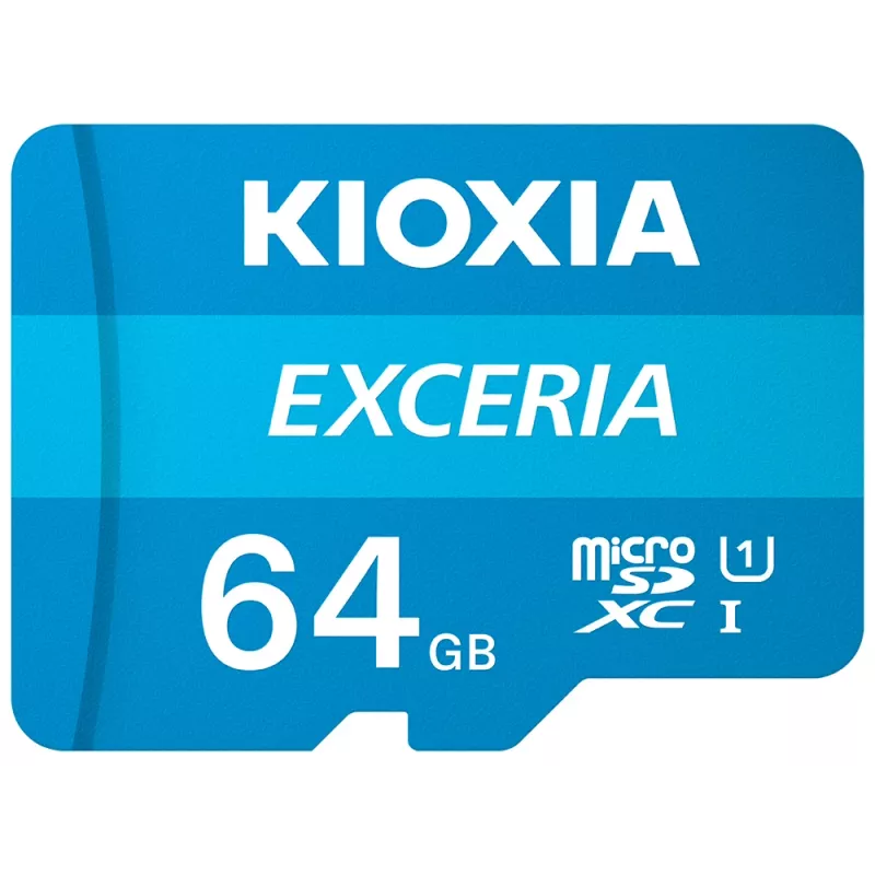 KIOXIA EXCERIA Micro SD atminties kortelė - Full HD - 64 GB
