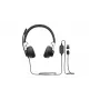 LOGITECH Zone Wired USB-C / USB-A ausinės, sertifikuotos Microsoft Teams, juodos